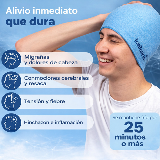 Ice Beanie™ Gorro Terapéutico para Migraña
