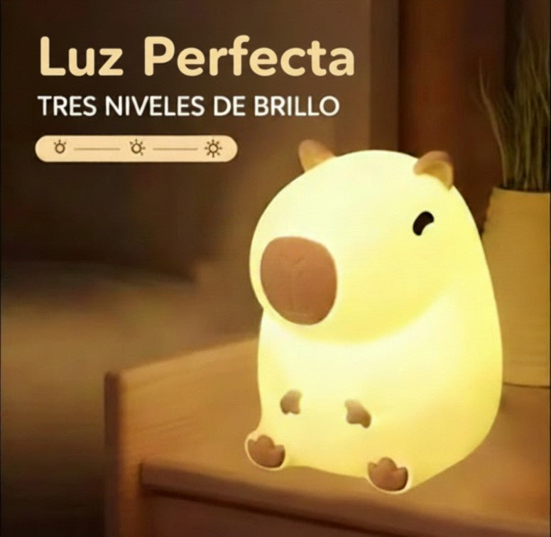 Lámpara Nocturna Capibara Cute